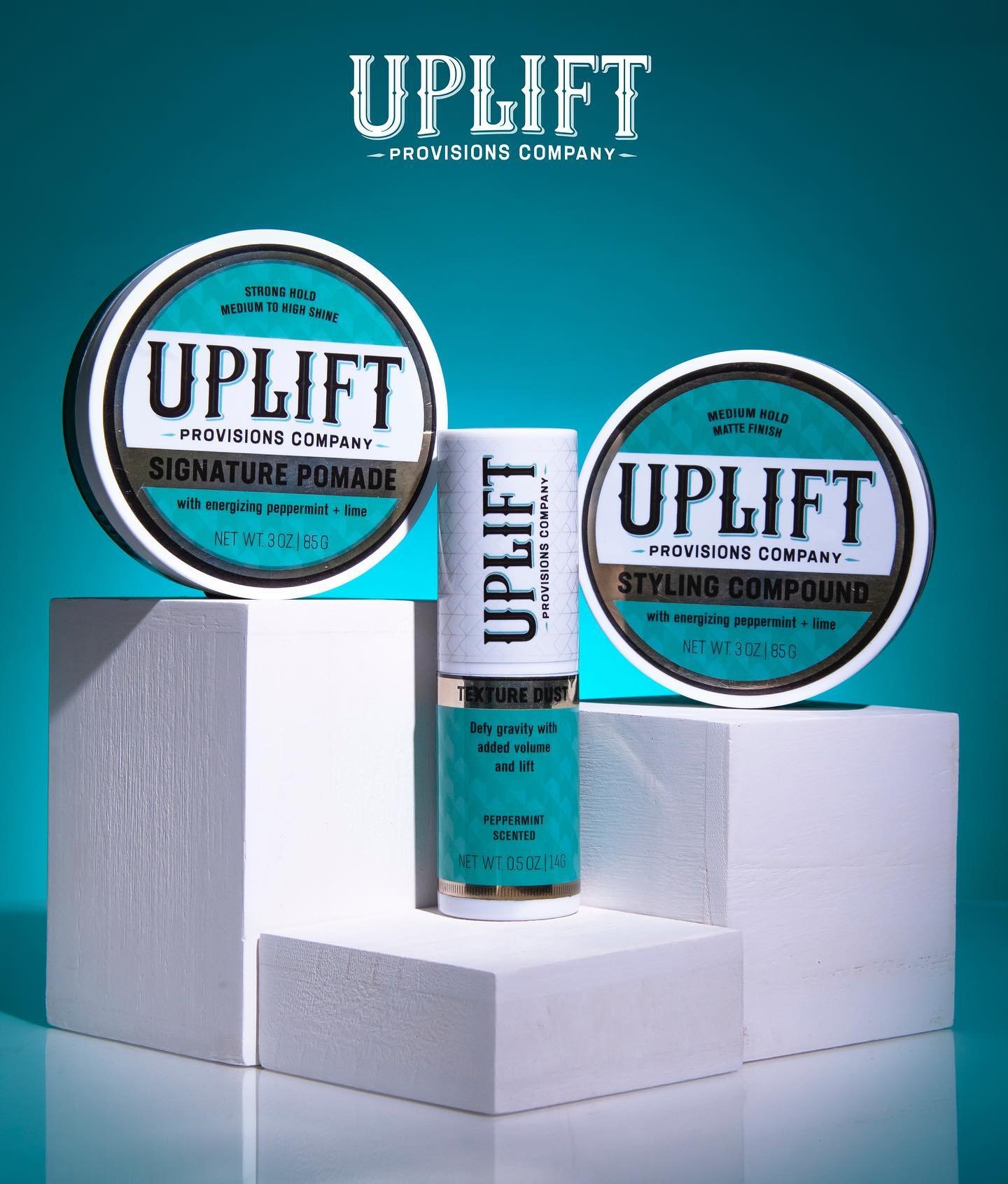 Ulift Classic Intro Pack - 6 Pomade/6 Compound/6 Texture Dust - Image 2
