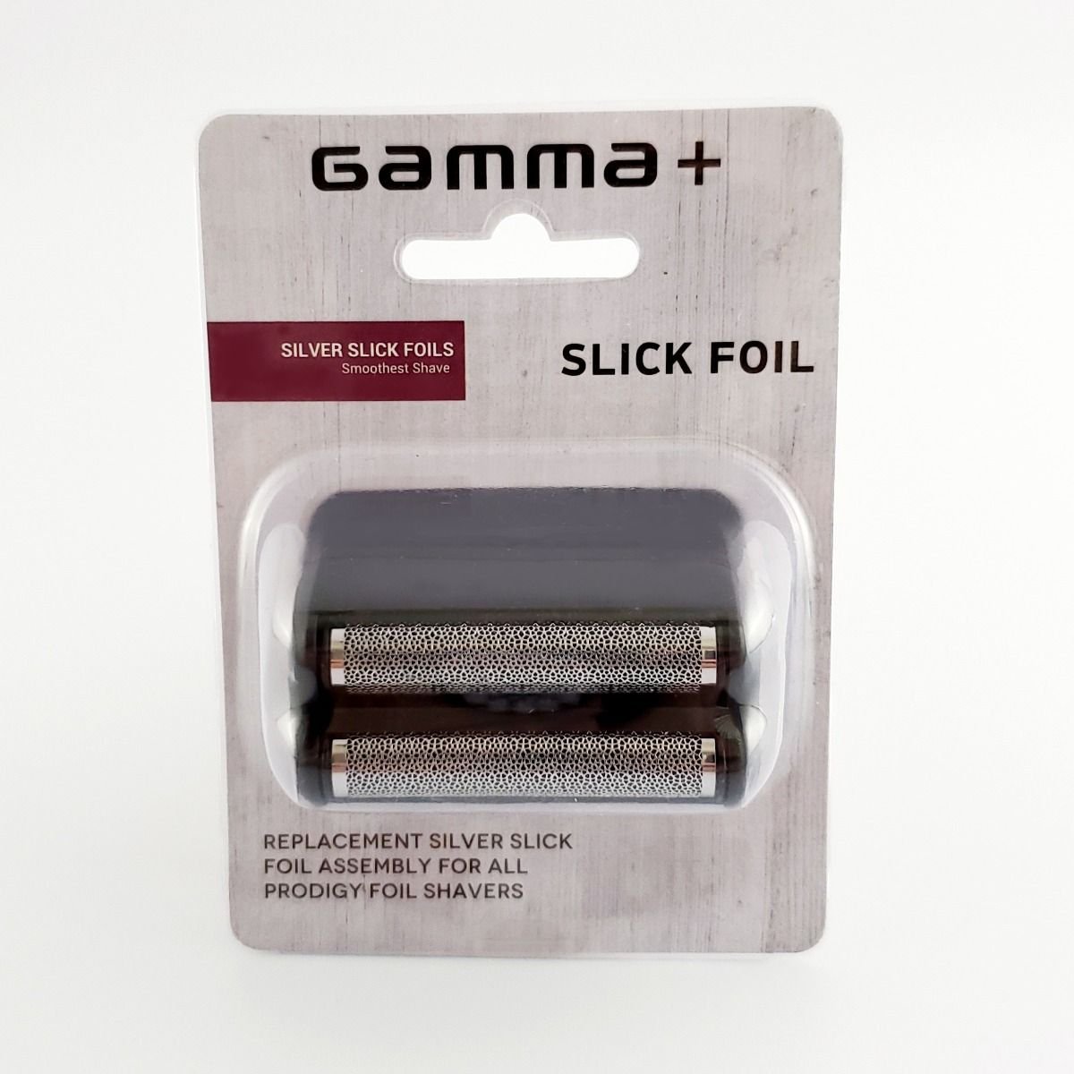 Gamma+ CORDLESS PRODIGY SILVER SLICK REPLACEMENT FOILS BLACK